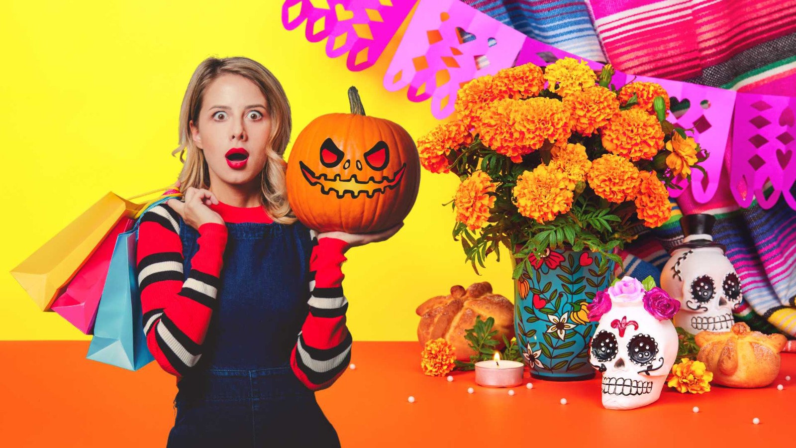 Halloween vs. Día de Muertos: Un Viaje Sensorial a las Tradiciones de México